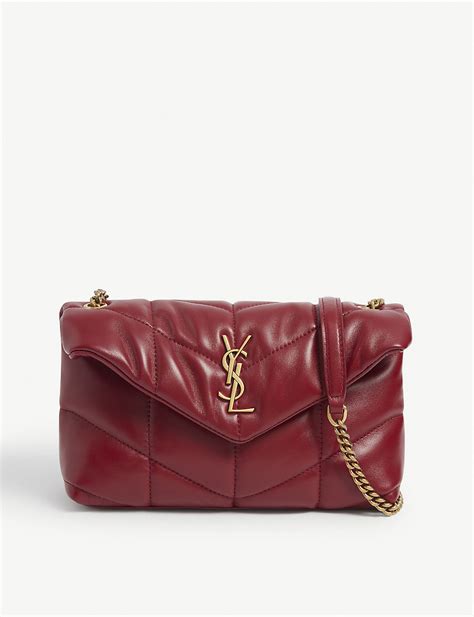 ysl red bag replica